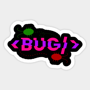 Code Bug Sticker